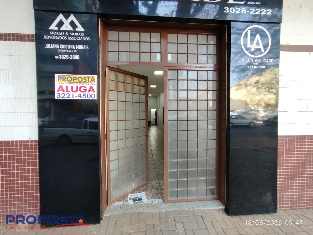 Comercial para alugar em Zona 01 Centro, Maringá — Portal Chave Fácil