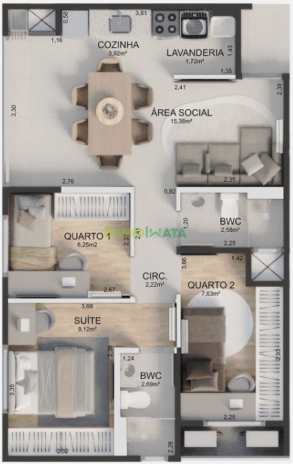 Apartamento à venda em Jardim Guaporé, Maringá — Portal Chave Fácil