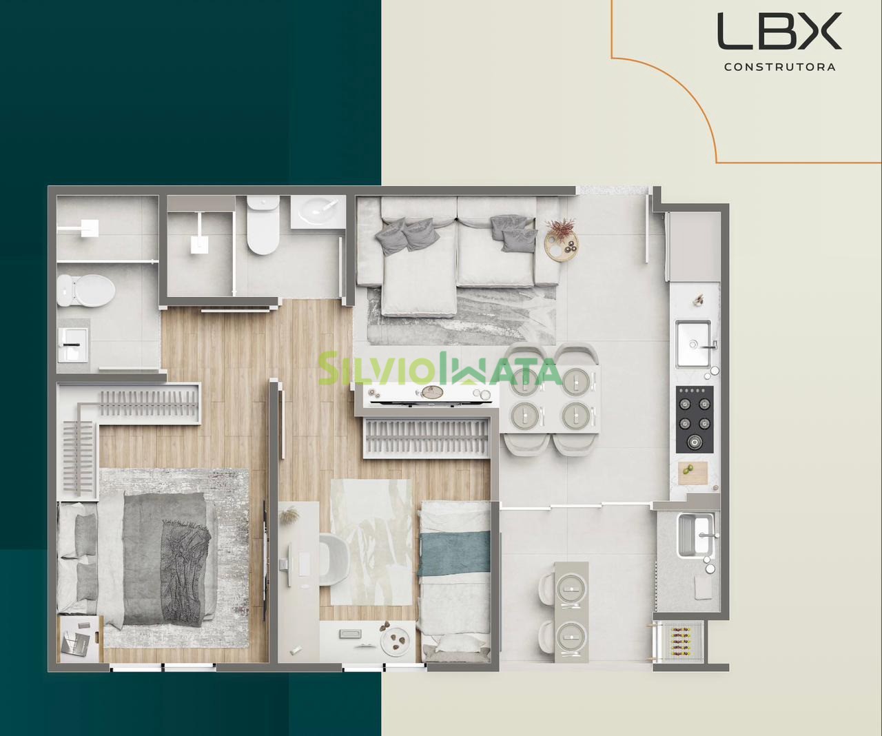 Apartamento à venda em Parque Industrial, Maringá — Portal Chave Fácil
