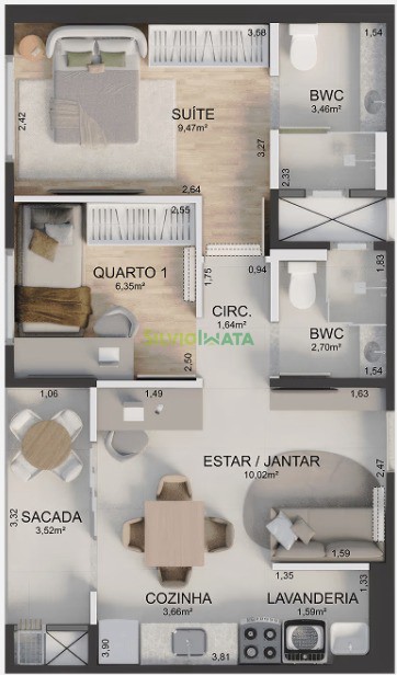 Apartamento à venda em Jardim Guaporé, Maringá — Portal Chave Fácil