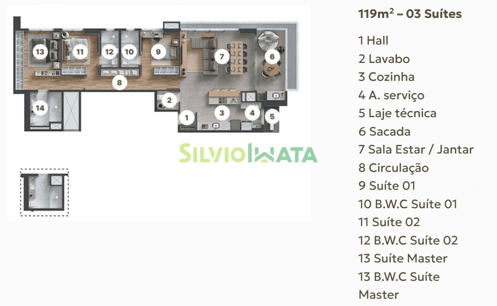 Apartamento à venda em Jardim Novo Horizonte, Maringá — Portal Chave Fácil