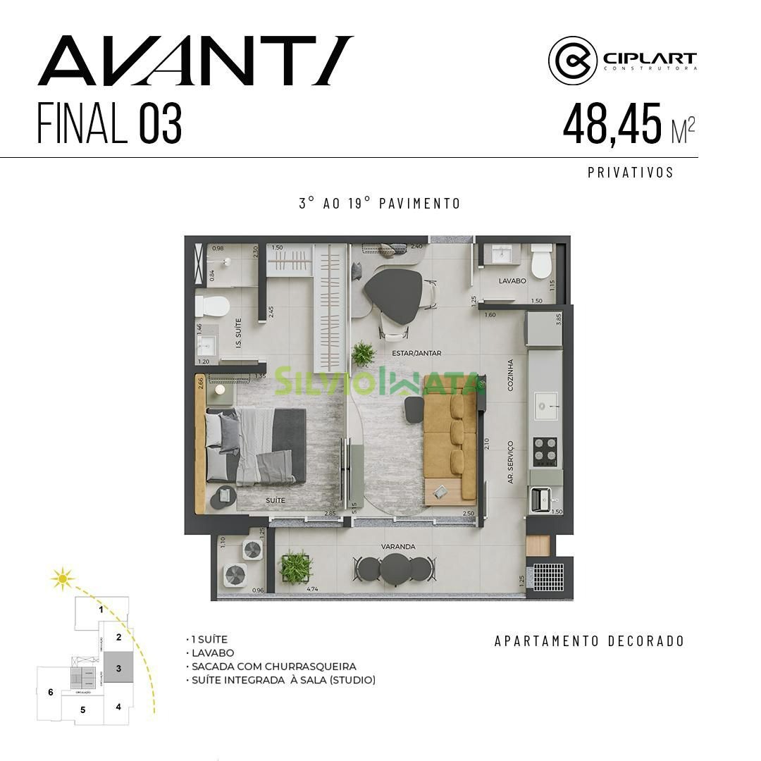 Apartamento à venda em Jardim Aclimação, Maringá — Portal Chave Fácil