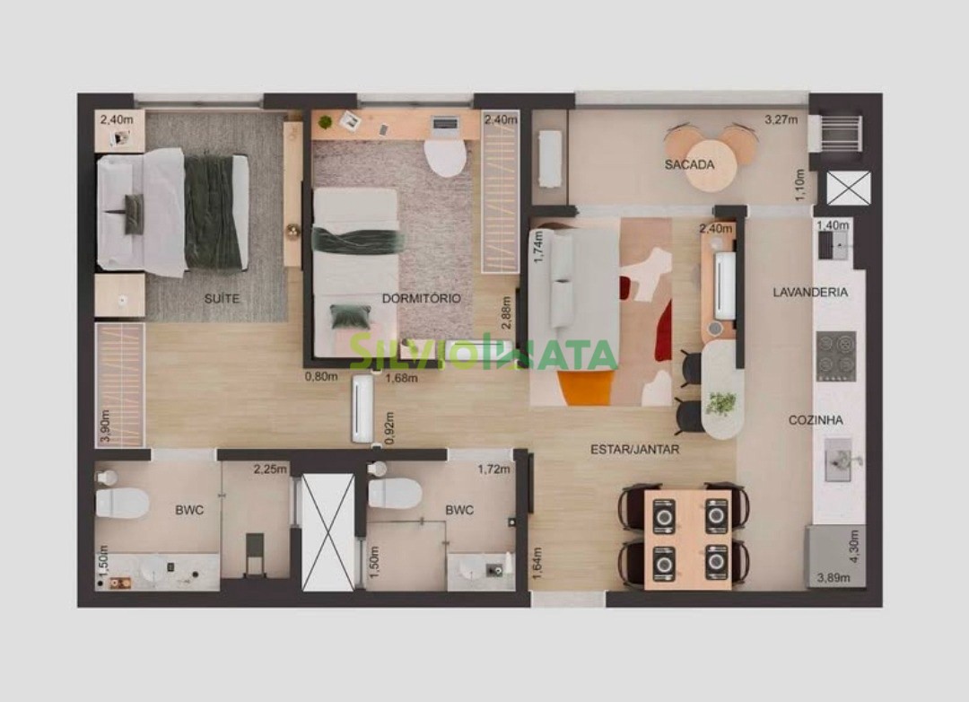 Venda de Direitos Sollare Residence | Zona 7 Maringá