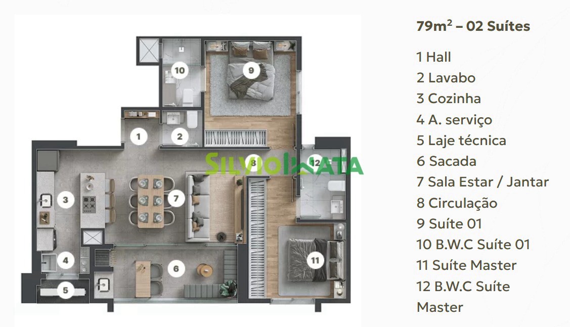 Apartamento à venda em Jardim Novo Horizonte, Maringá — Portal Chave Fácil
